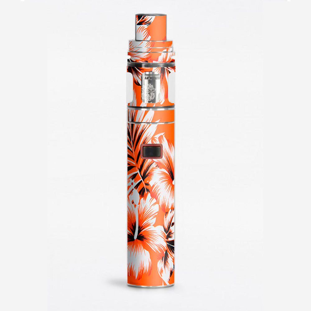  Orange Tropical Hibiscus Flowers Smok Stick X8 Skin