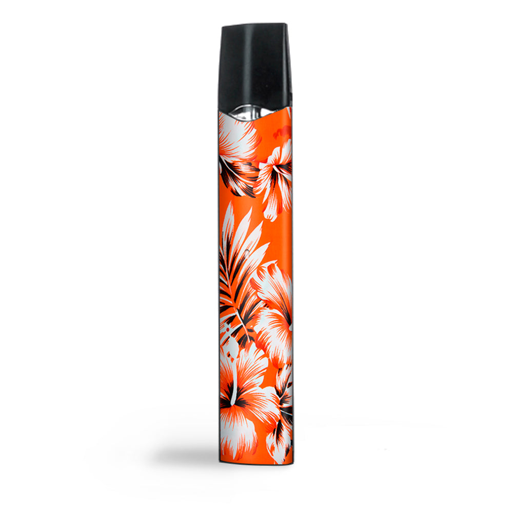  Orange Tropical Hibiscus Flowers Smok Infinix Ultra Portable Skin