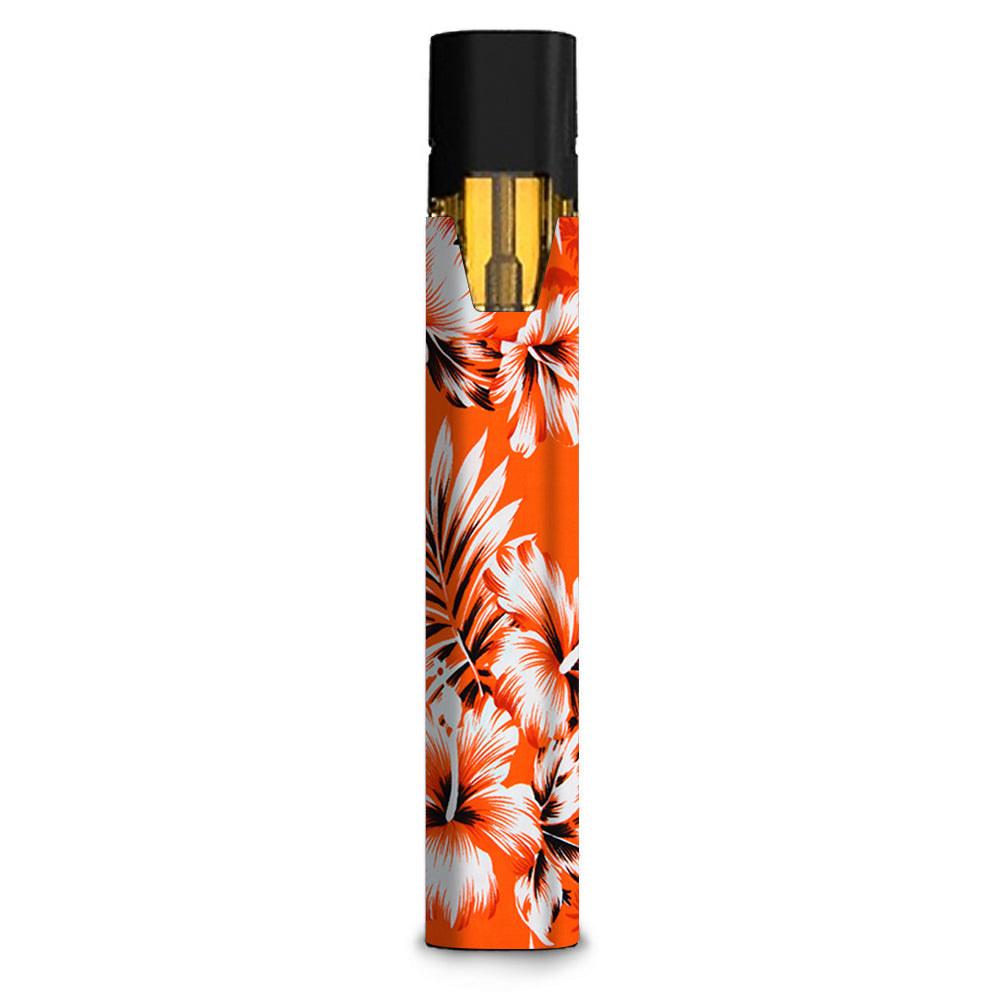  Orange Tropical Hibiscus Flowers Stiiizy starter stick Skin