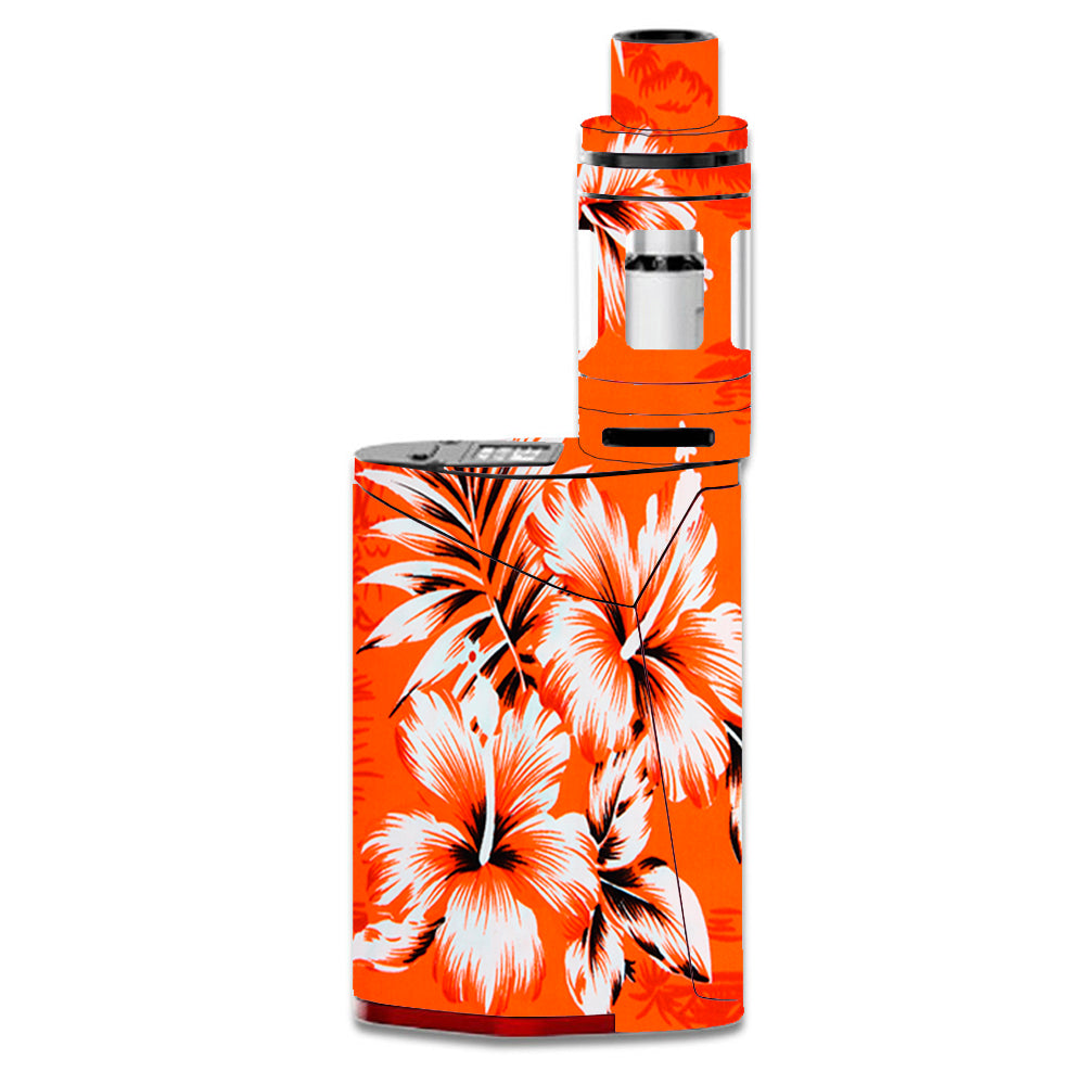  Orange Tropical Hibiscus Flowers Smok GX350 Skin