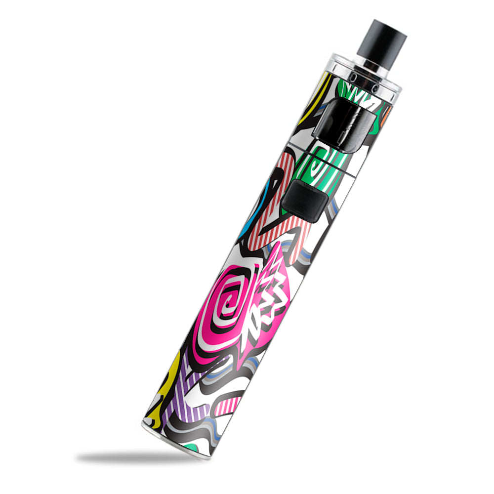  Squiggles Swirls Pop Art PockeX Aspire Skin