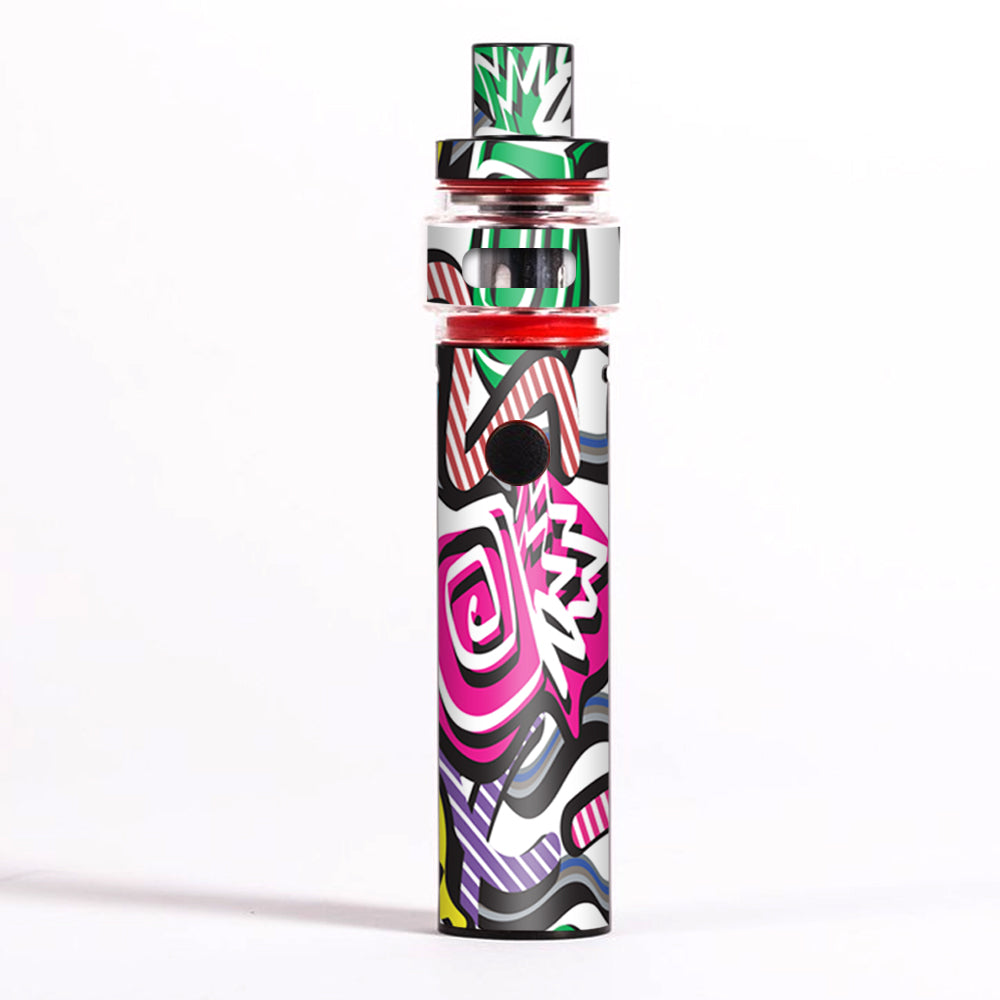  Squiggles Swirls Pop Art Smok Pen 22 Light Edition Skin