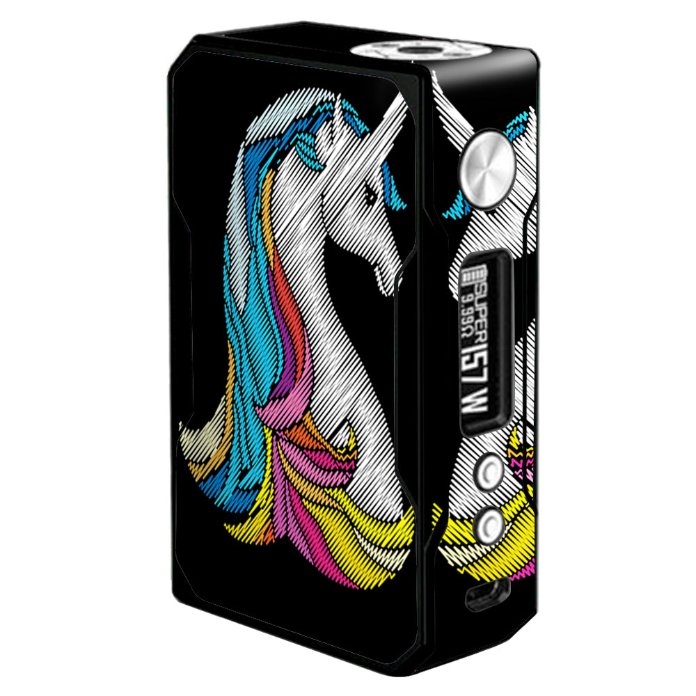  Colored Unicorn Abstract VooPoo  Drag Skin