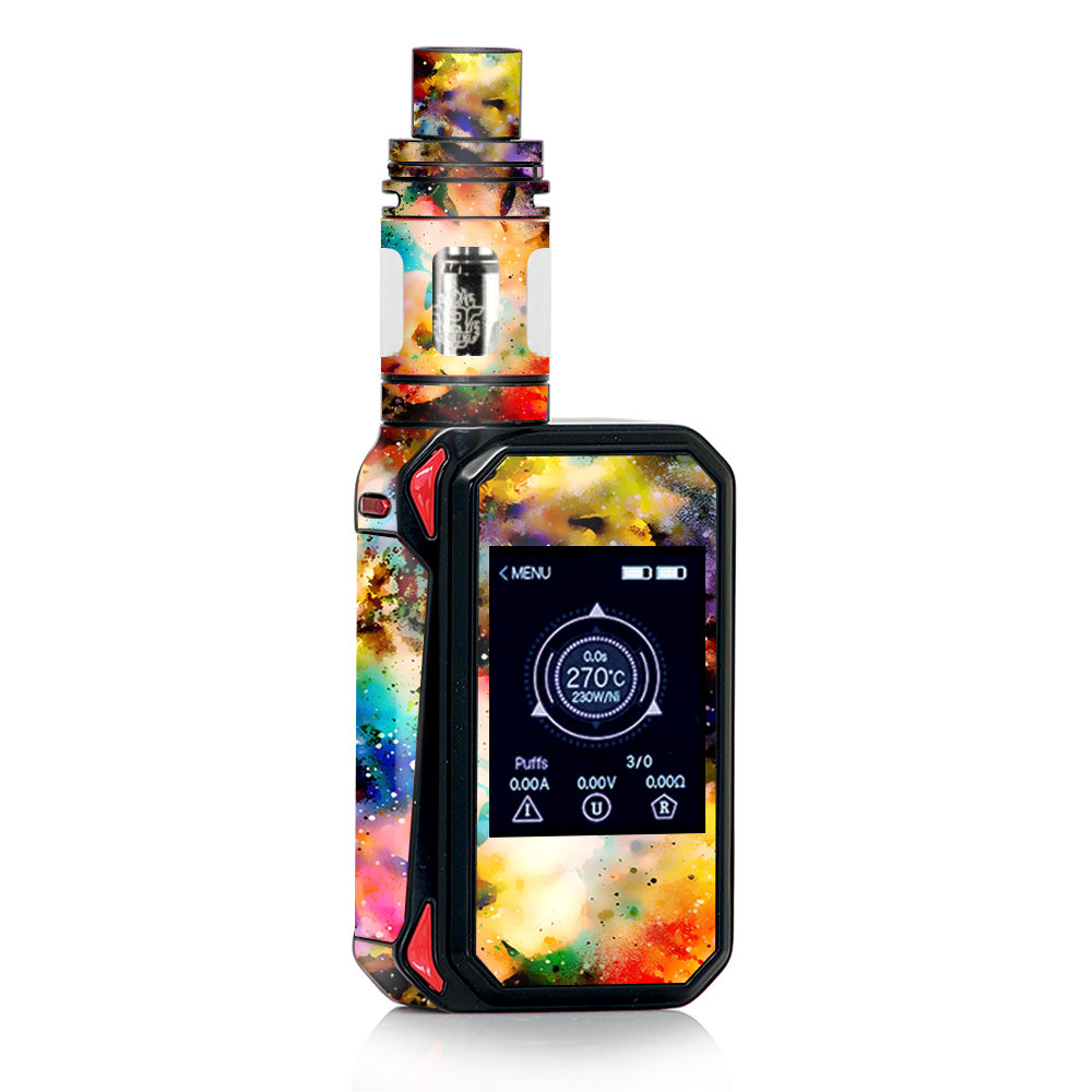  Paint Galaxy Abstract Multi Color Smok Gpriv2 Skin