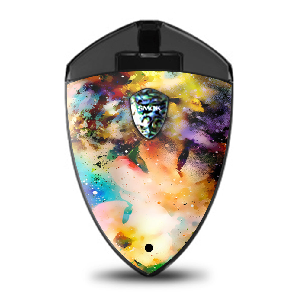  Paint Galaxy Abstract Multi Color Smok Rolo Badge Skin
