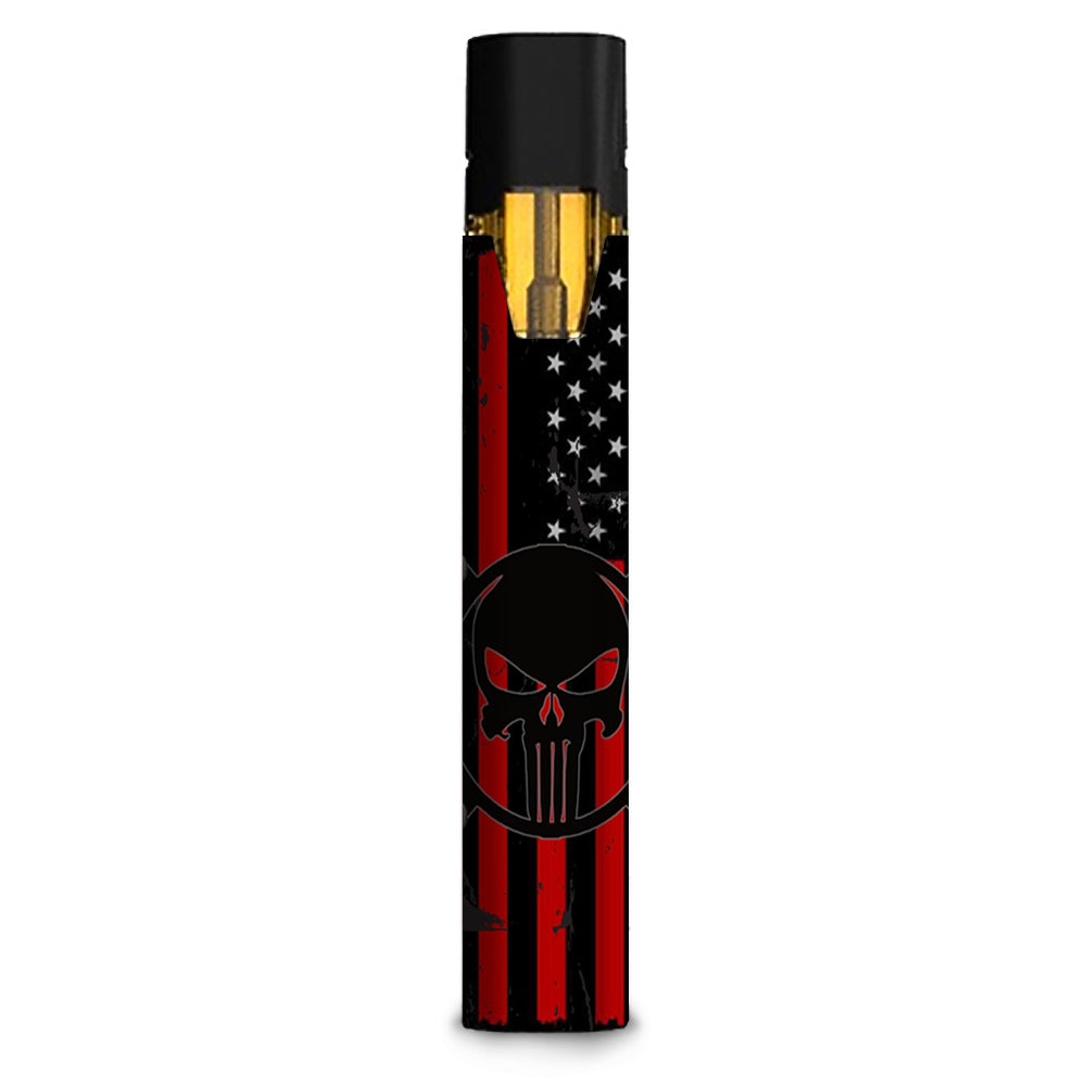  Red American Flag Black Punish Badge Stiiizy starter stick Skin
