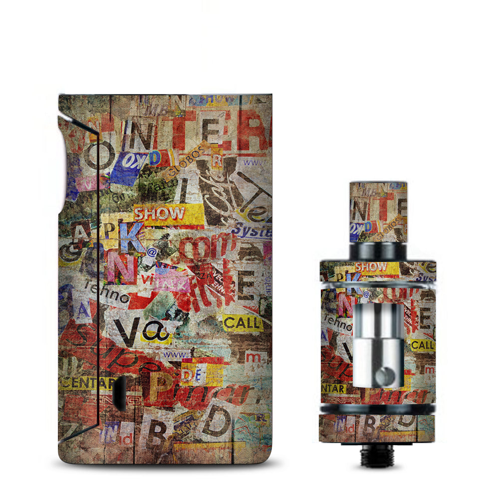  Grunge Poster Distressed Vaporesso Drizzle Fit Skin