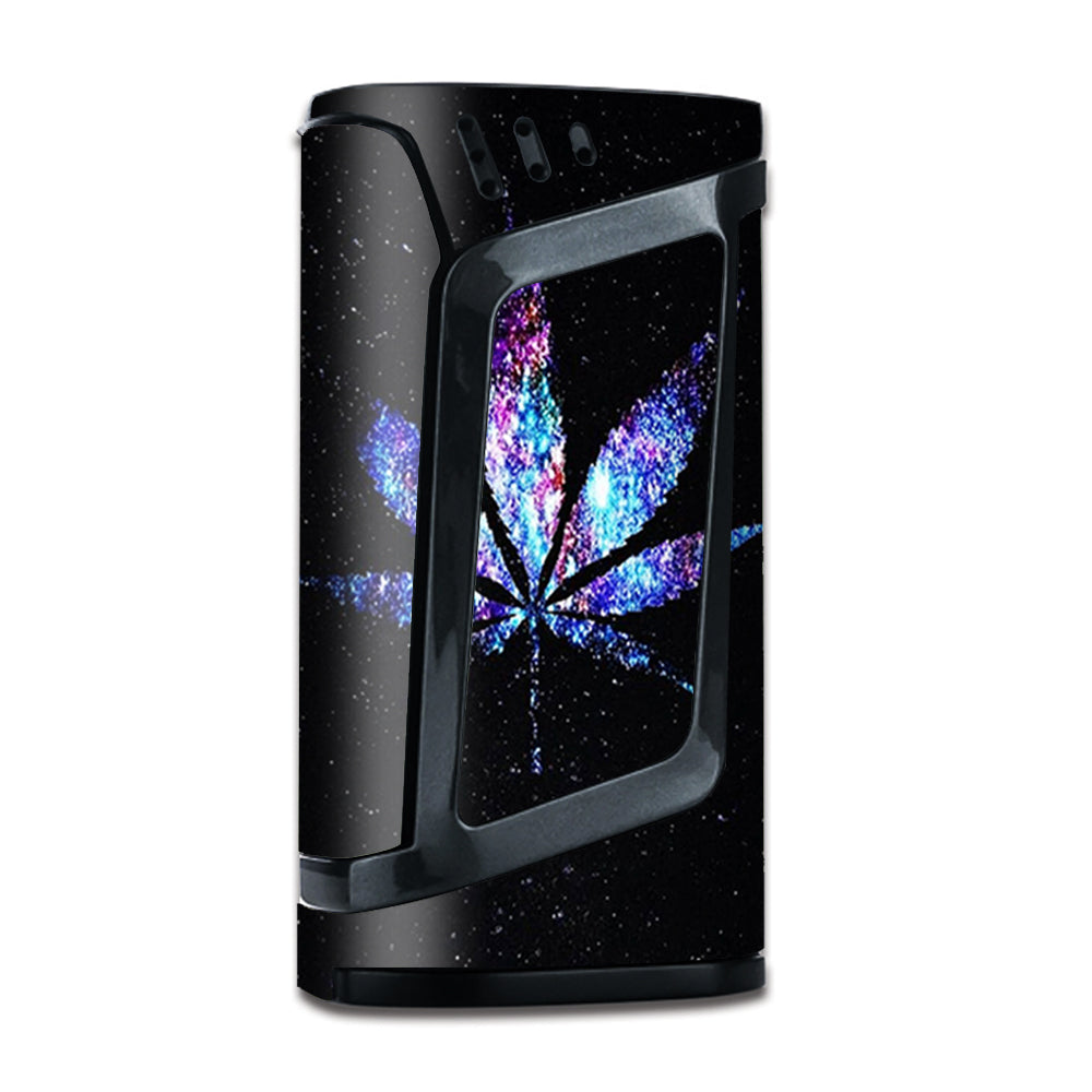  Pot Leaf Marijuana Cosmic Galaxy Outerspace Smok Alien Skin