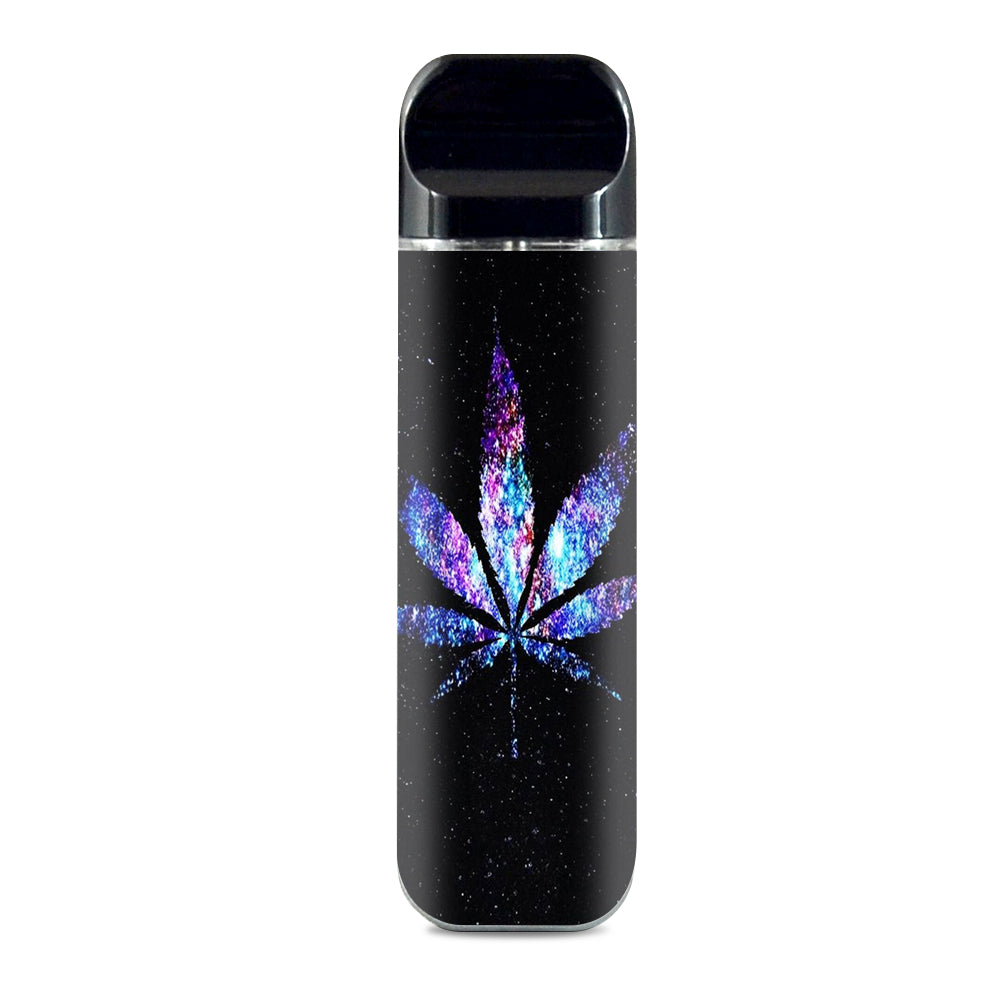 Smok Weed Vape Skin Decals for Smok Novo Pod Vape / pot leaf marijuana cosmic galaxy outerspace Smok Weed Vape Skin Decals for Smok Novo Pod Vape / pot leaf marijuana cosmic galaxy outerspace