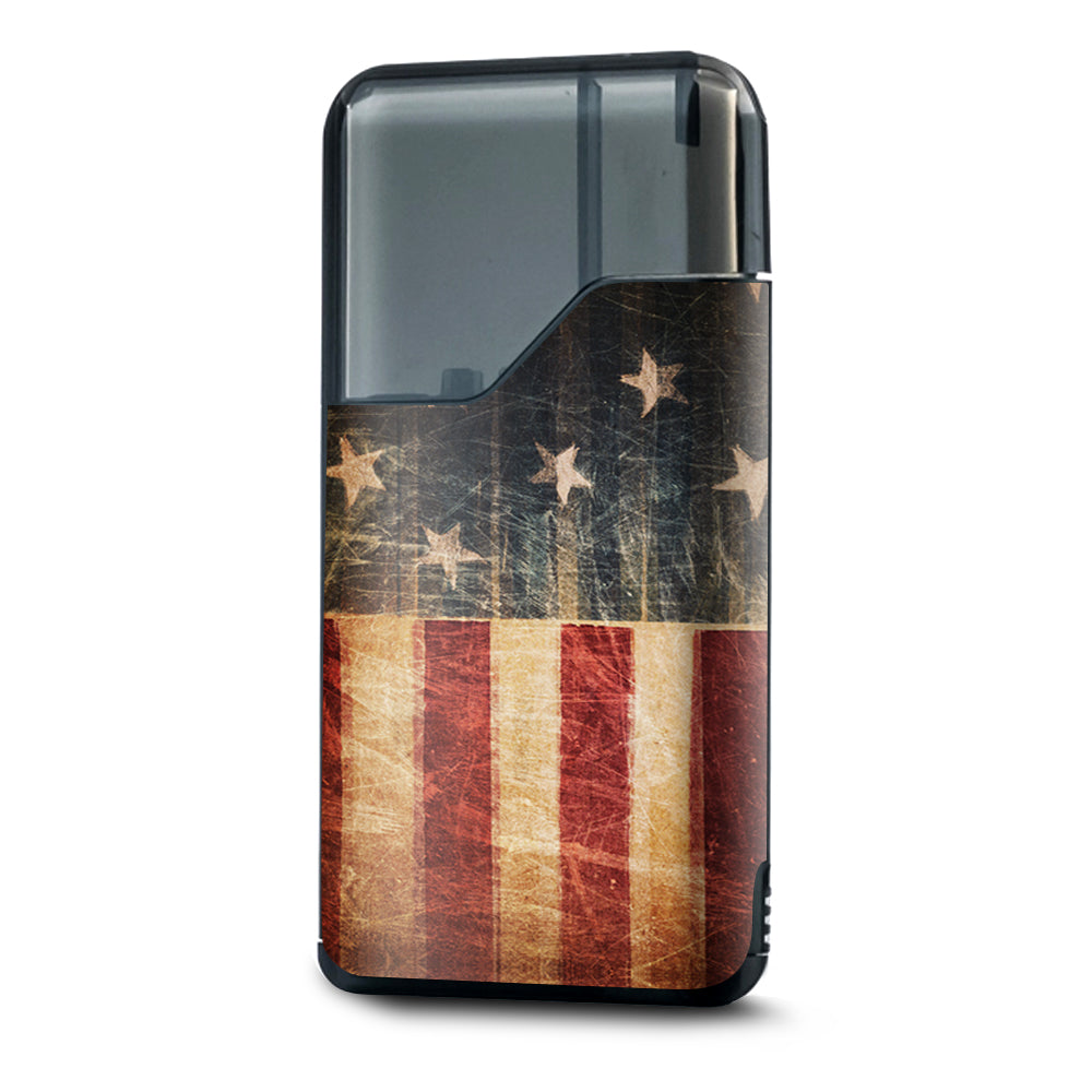  Vintage American Flag Distressed Red White Blue Suorin Drop Skin