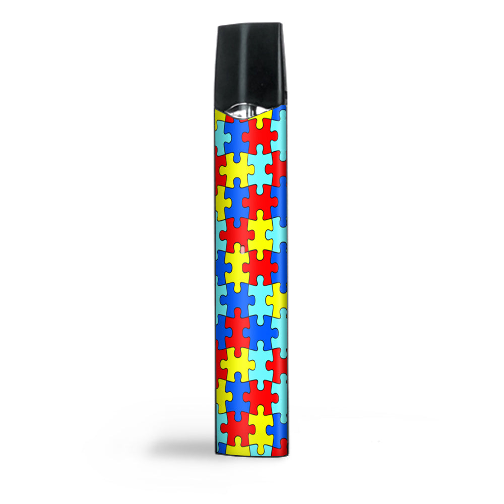 Colorful Puzzle Pieces Autism Smok Infinix Skin