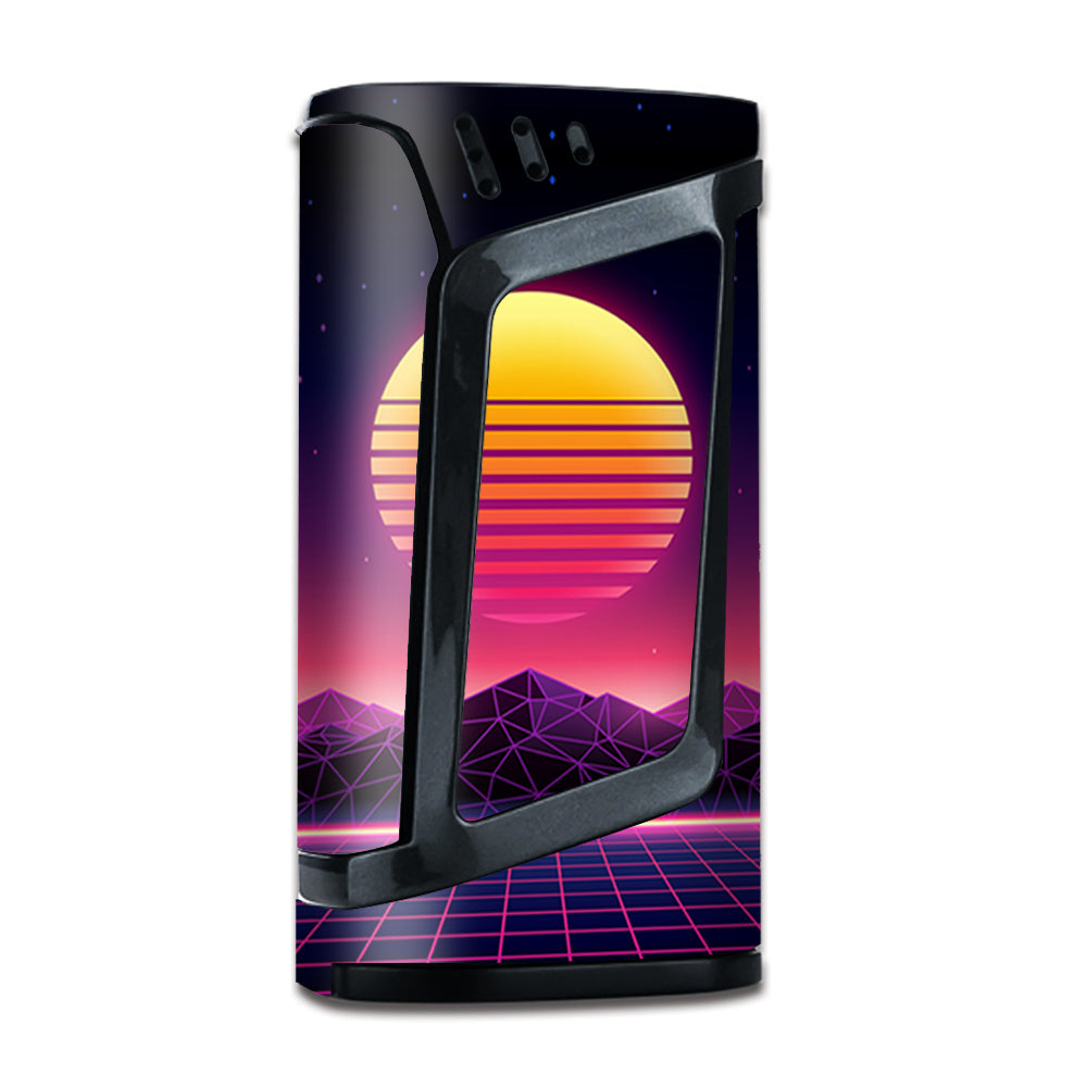  80S Techno Sunset Smok Alien Skin