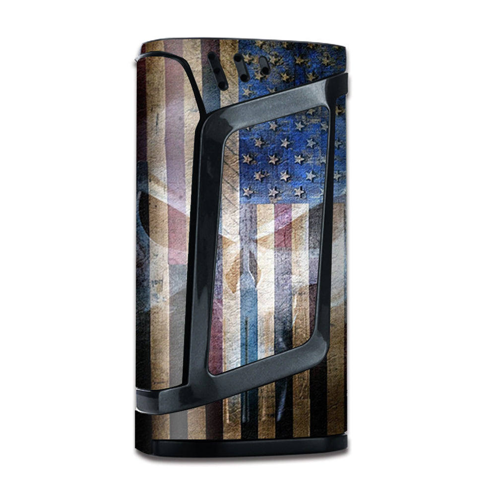  American Flag Ghost Punish Grunge Smok Alien Skin