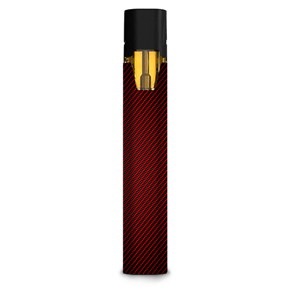  Red Black Carbon Fiber Weave Graphite 3D Stiiizy starter stick Skin