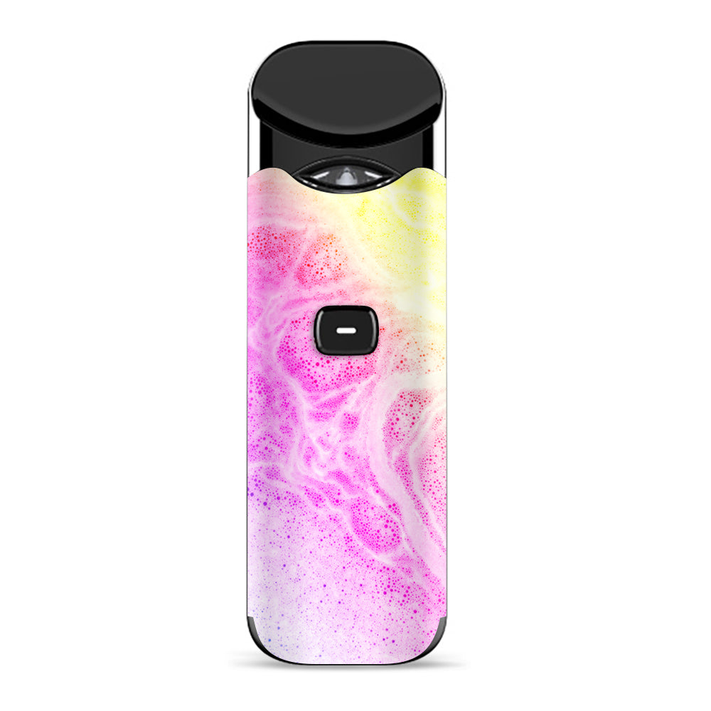 Skin Decals for Smok Nord Pod Vape / pink yellow purple cosmic nebula itsaskin.com Skin Decals for Smok Nord Pod Vape / pink yellow purple cosmic nebula itsaskin.com