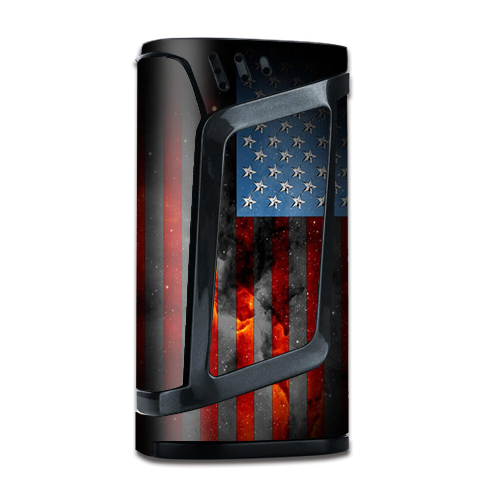 Dark Distressed American Flag Sky Stars Galaxy Smok Alien Skin