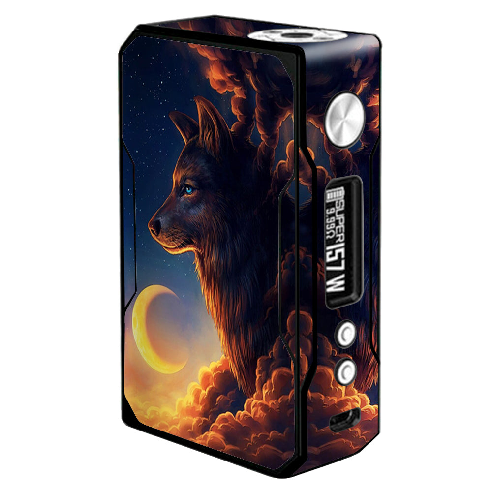  Wolf Clouds Moon Sky VooPoo  Drag Skin