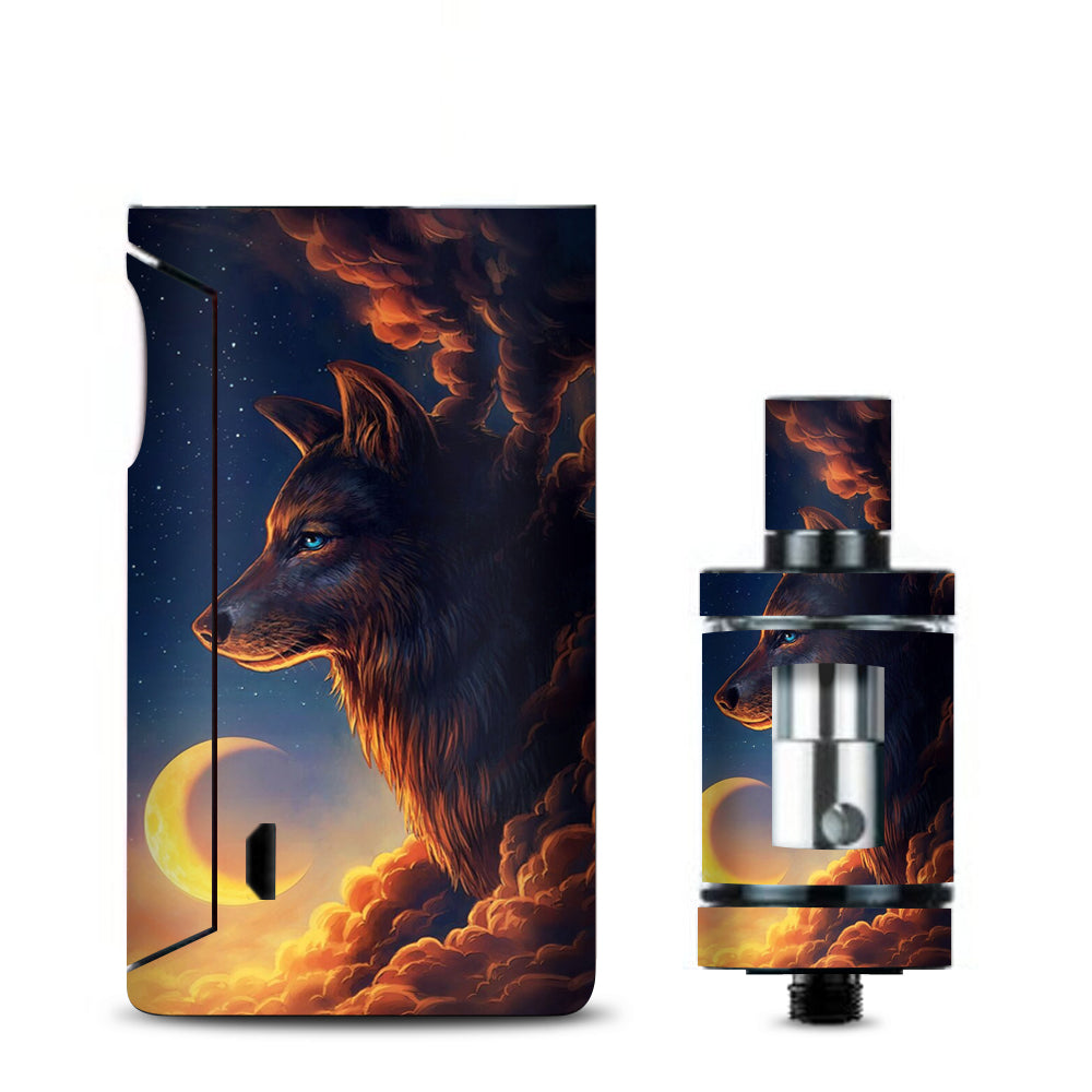  Wolf Clouds Moon Sky Vaporesso Drizzle Fit Skin