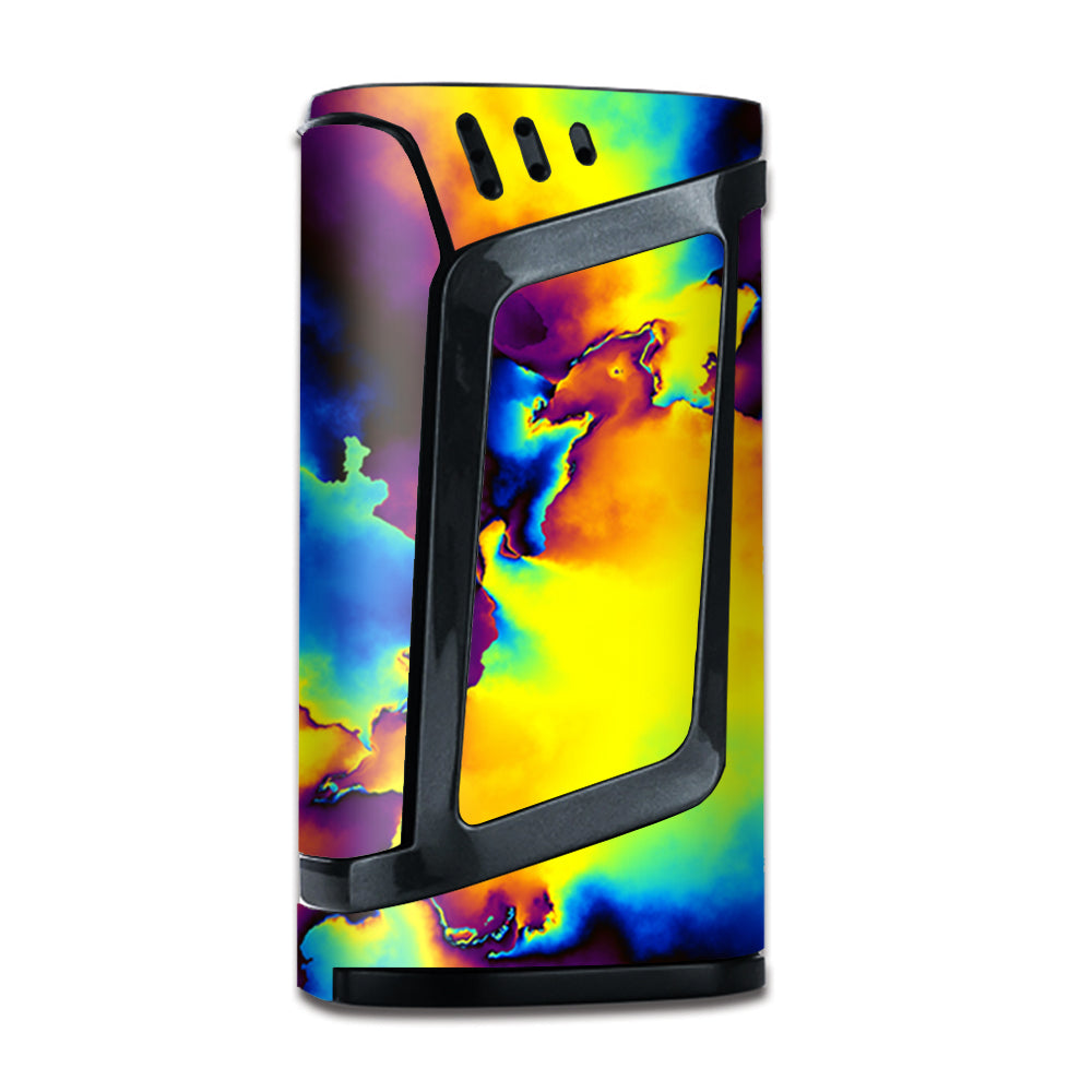  Bright Colorful Abstract Swirl Smok Alien Skin