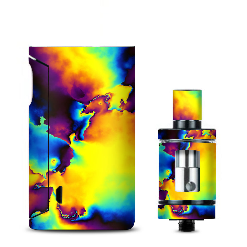  Bright Colorful Abstract Swirl Vaporesso Drizzle Fit Skin