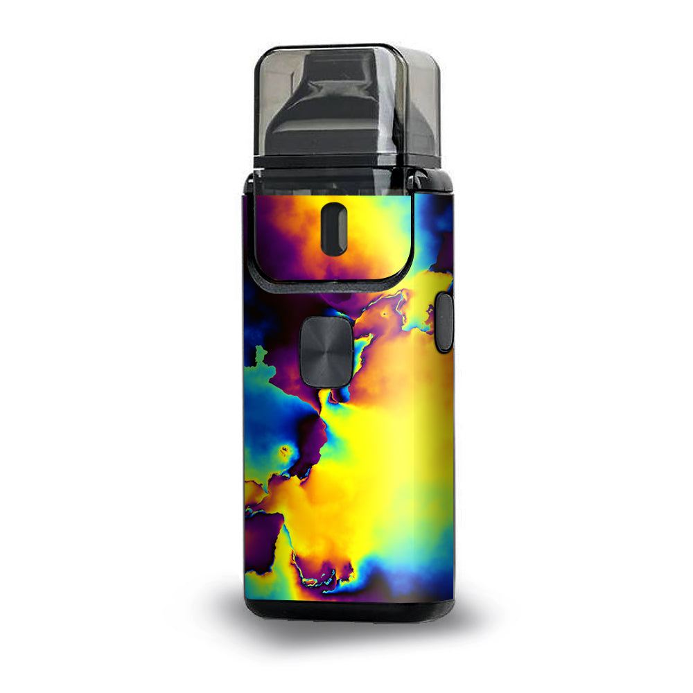  Bright Colorful Abstract Swirl Aspire Breeze 2 Skin
