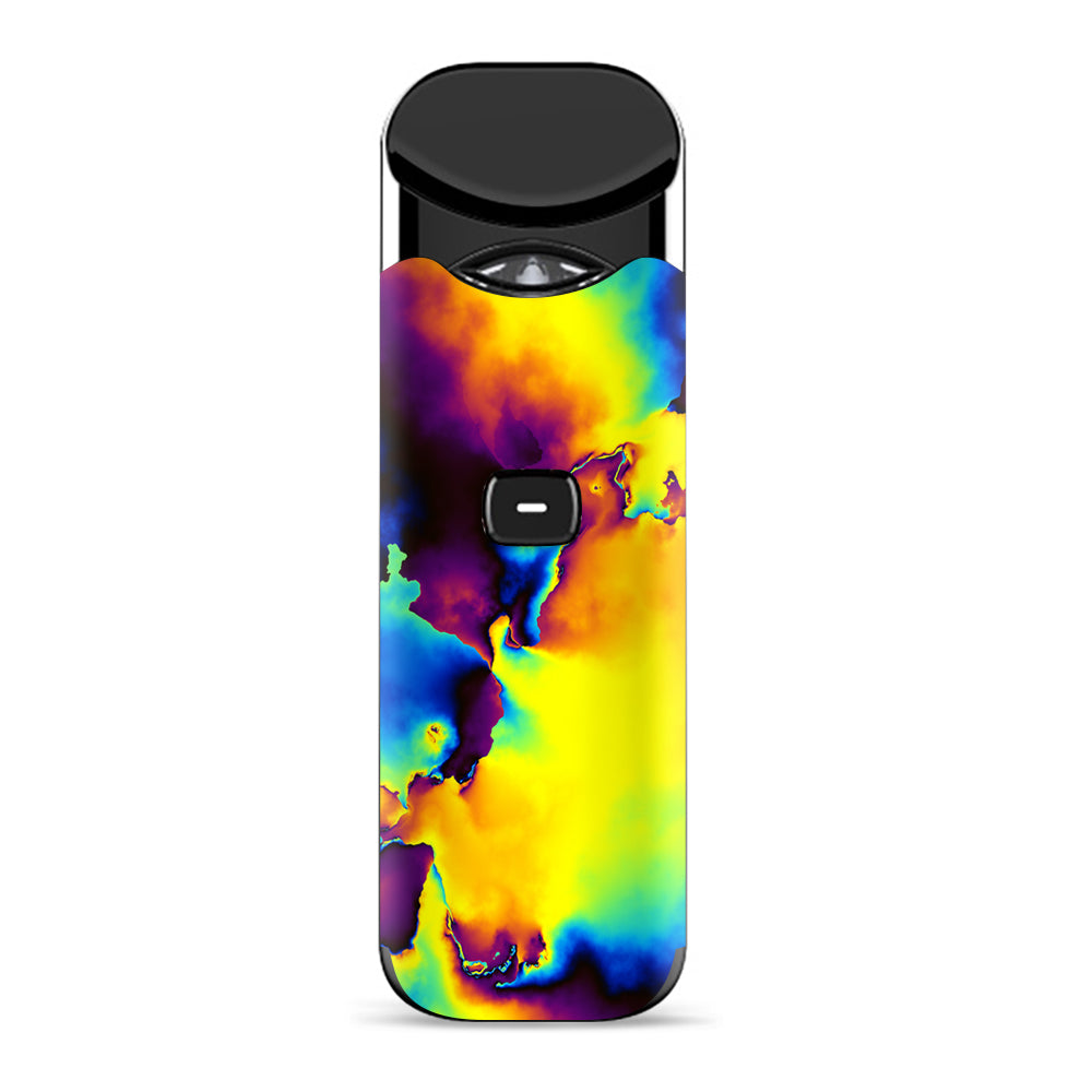 Bright Colorful Abstract Swirl Smok Nord Skin Bright Colorful Abstract Swirl Smok Nord Skin