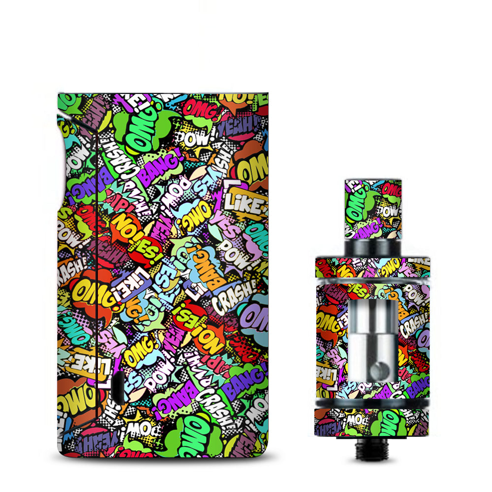Skin Decals for Vaporesso Drizzle Fit Vape / pow bang omg like stickerlap sticker bomb itsaskin.com Skin Decals for Vaporesso Drizzle Fit Vape / pow bang omg like stickerlap sticker bomb itsaskin.com