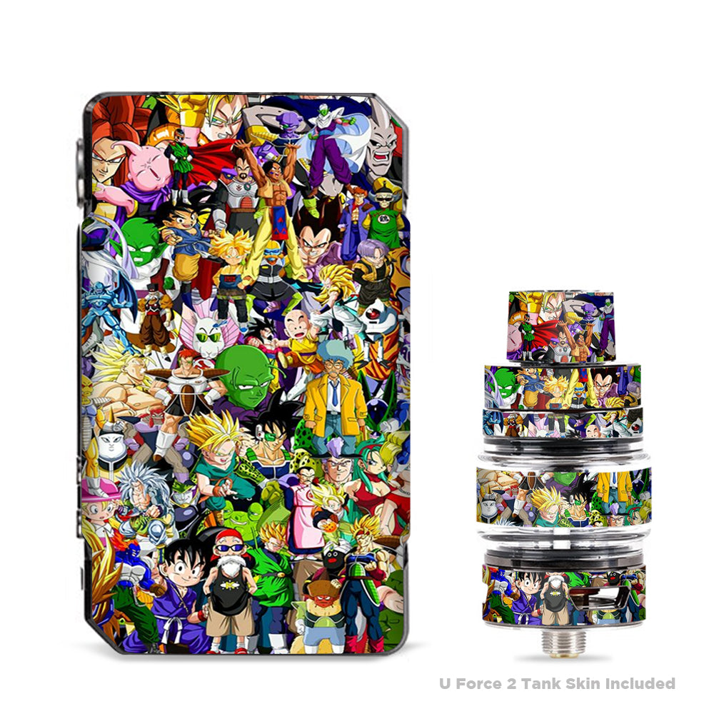 Skin Decals for VooPoo Drag 2 Kit / anime stickerslap sticker bomb   itsaskin.com