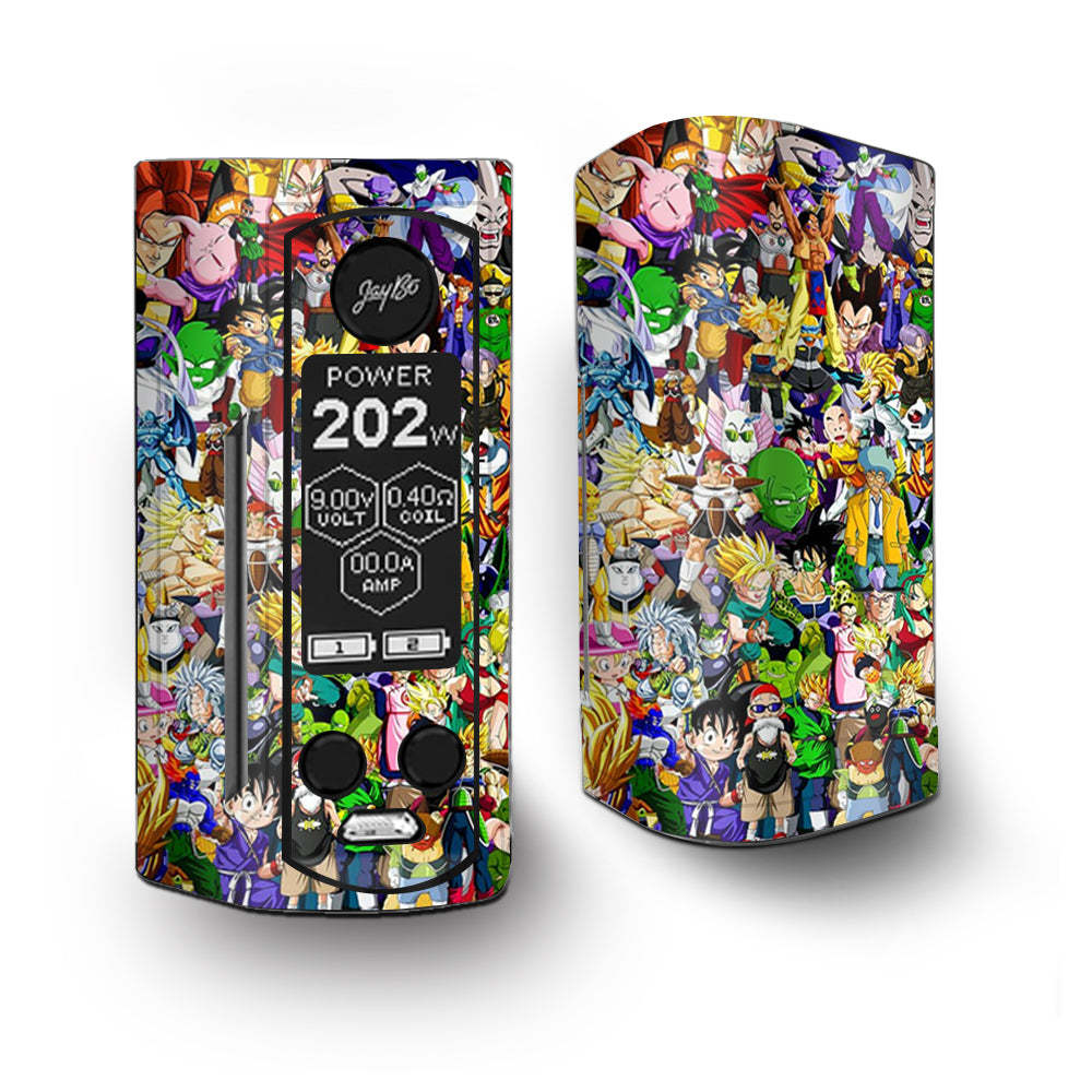 Skin Decal for Wismec Reuleaux RX Gen3 Dual Vape Pod / anime stickerslap sticker bomb itsaskin.com Skin Decal for Wismec Reuleaux RX Gen3 Dual Vape Pod / anime stickerslap sticker bomb itsaskin.com