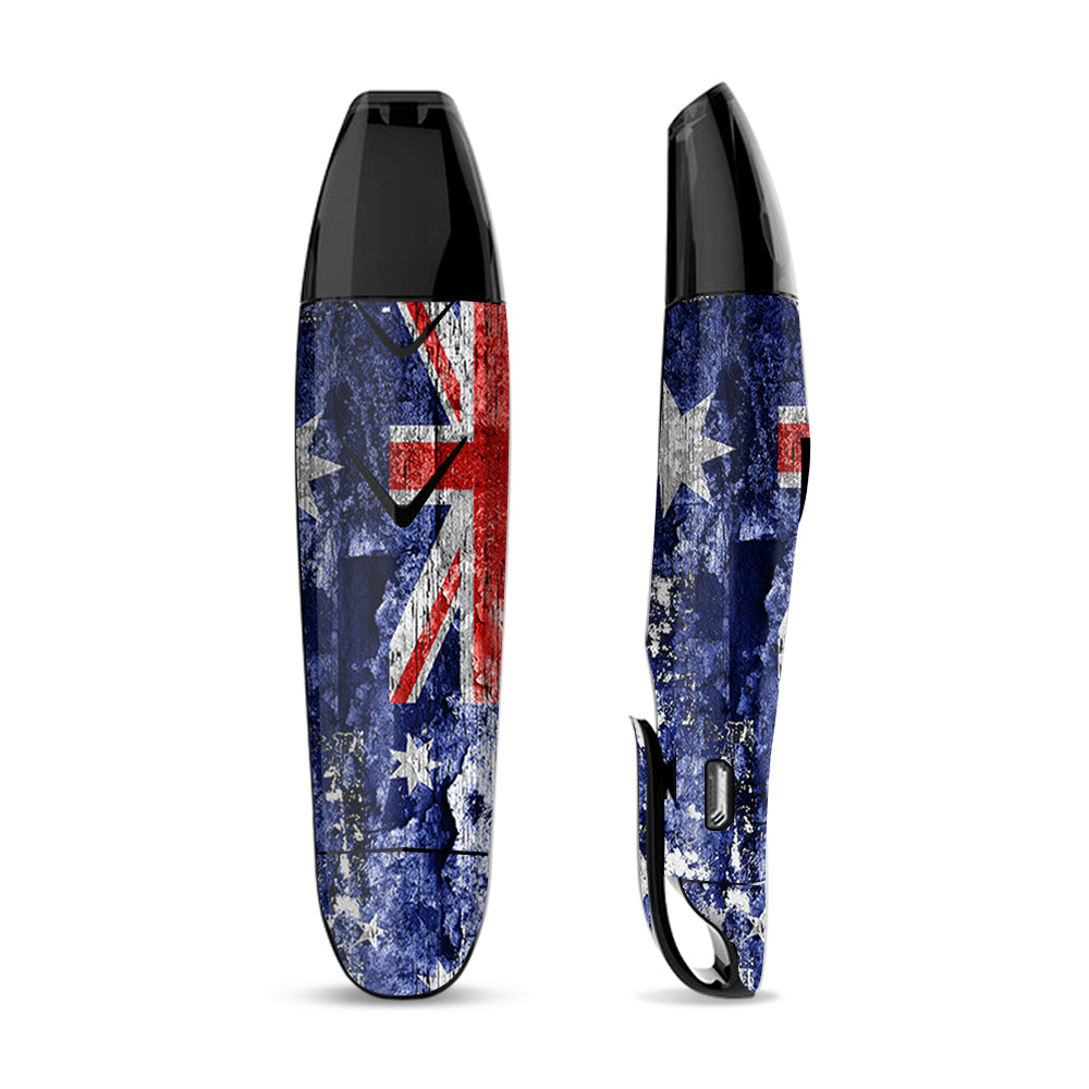 Flag Australia Grunge Distressed Country Suorin Vagon Skin
