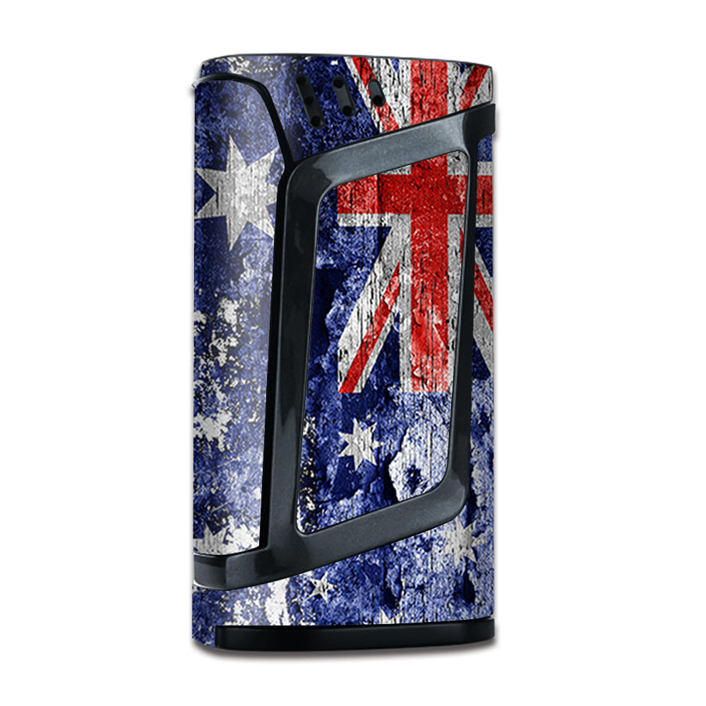  Flag Australia Grunge Distressed Country Smok Alien Skin