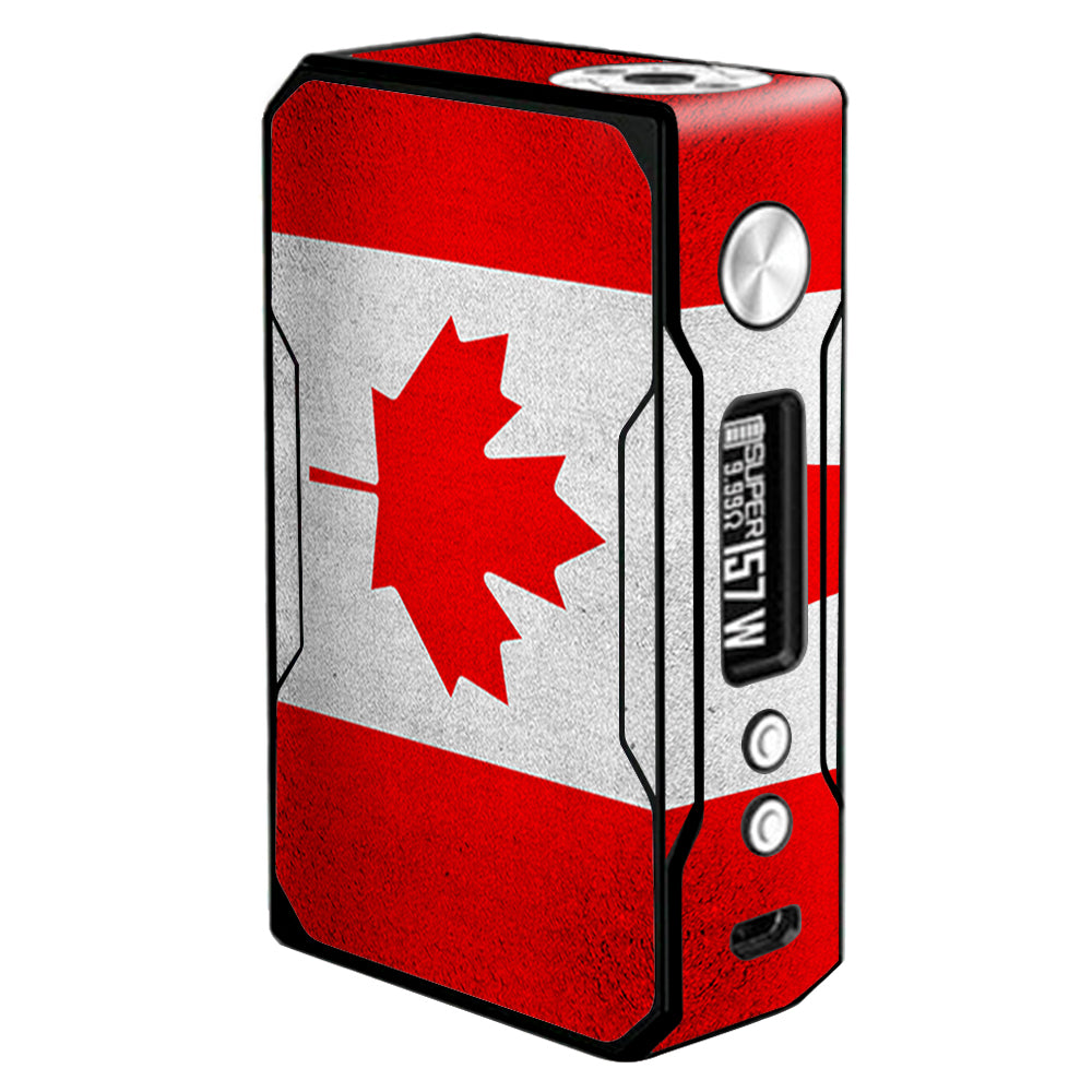  Flag Canada Grunge Distressed Country VooPoo  Drag Skin
