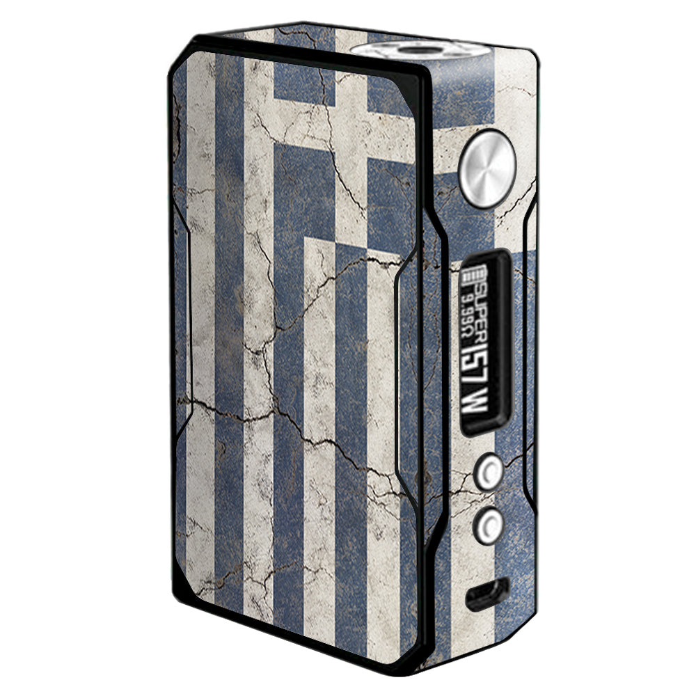  Flag Greece Grunge Distressed Country VooPoo  Drag Skin