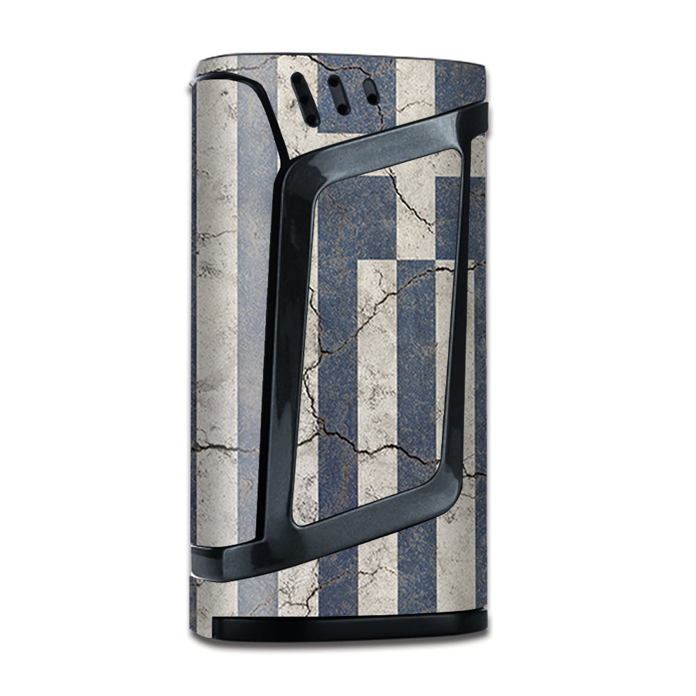  Flag Greece Grunge Distressed Country Smok Alien Skin