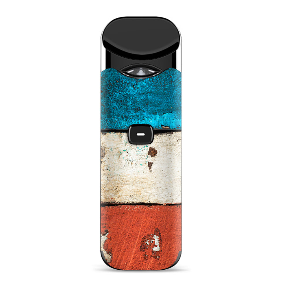  Flag France Grunge Distressed Country Smok Nord Skin