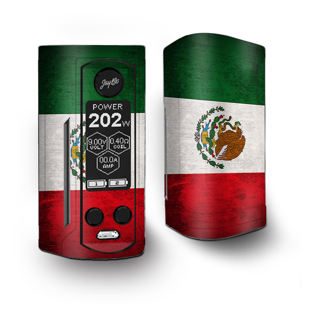 uwell caliburn skin Skin Decal for Wismec Reuleaux RX Gen3 Dual Vape Pod / flag mexico grunge distressed country – itsaskin.com