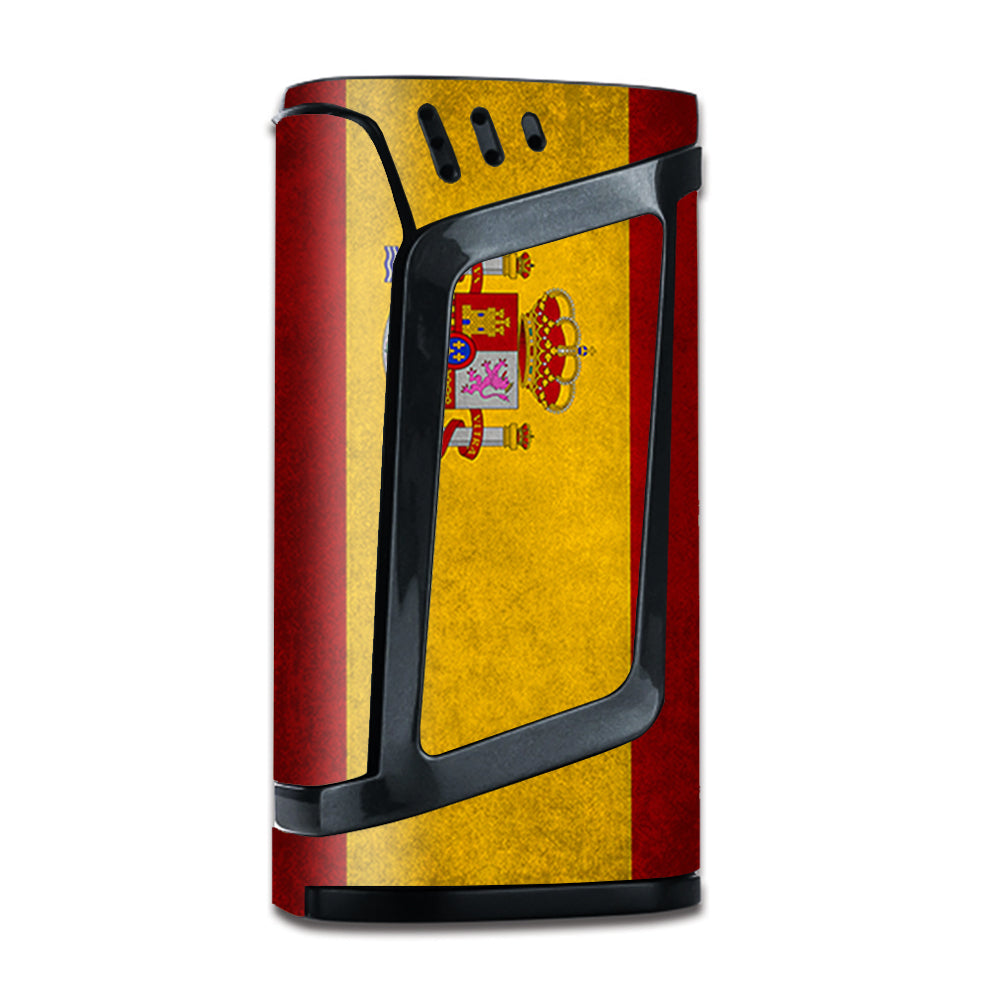  Flag Spain Grunge Distressed Country Smok Alien Skin