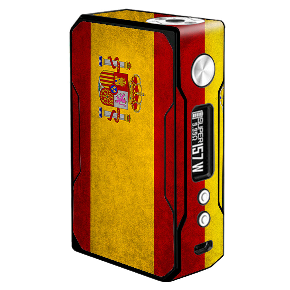  Flag Spain Grunge Distressed Country VooPoo  Drag Skin