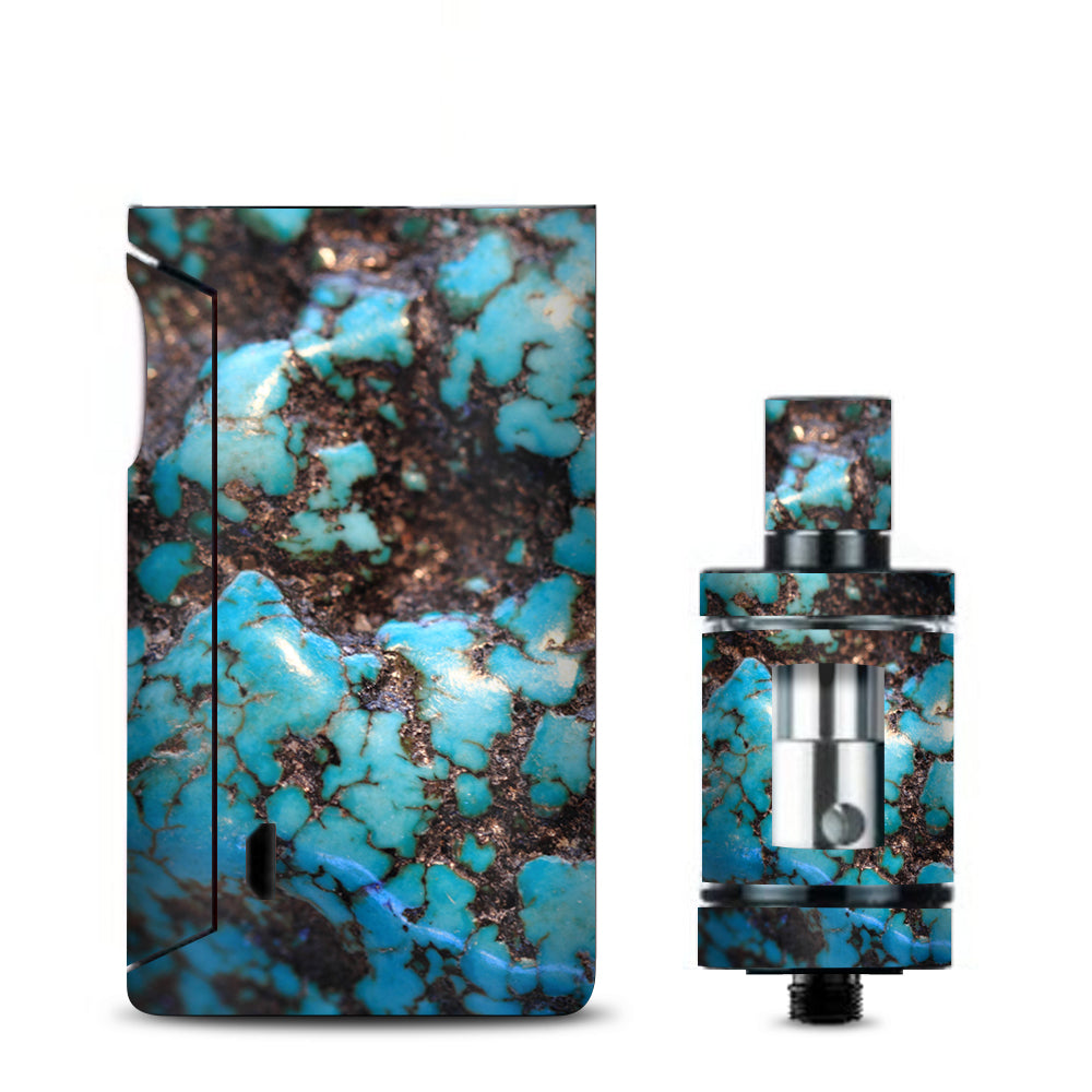  Stab Wood Blue Green Stabilized Stone Vaporesso Drizzle Fit Skin