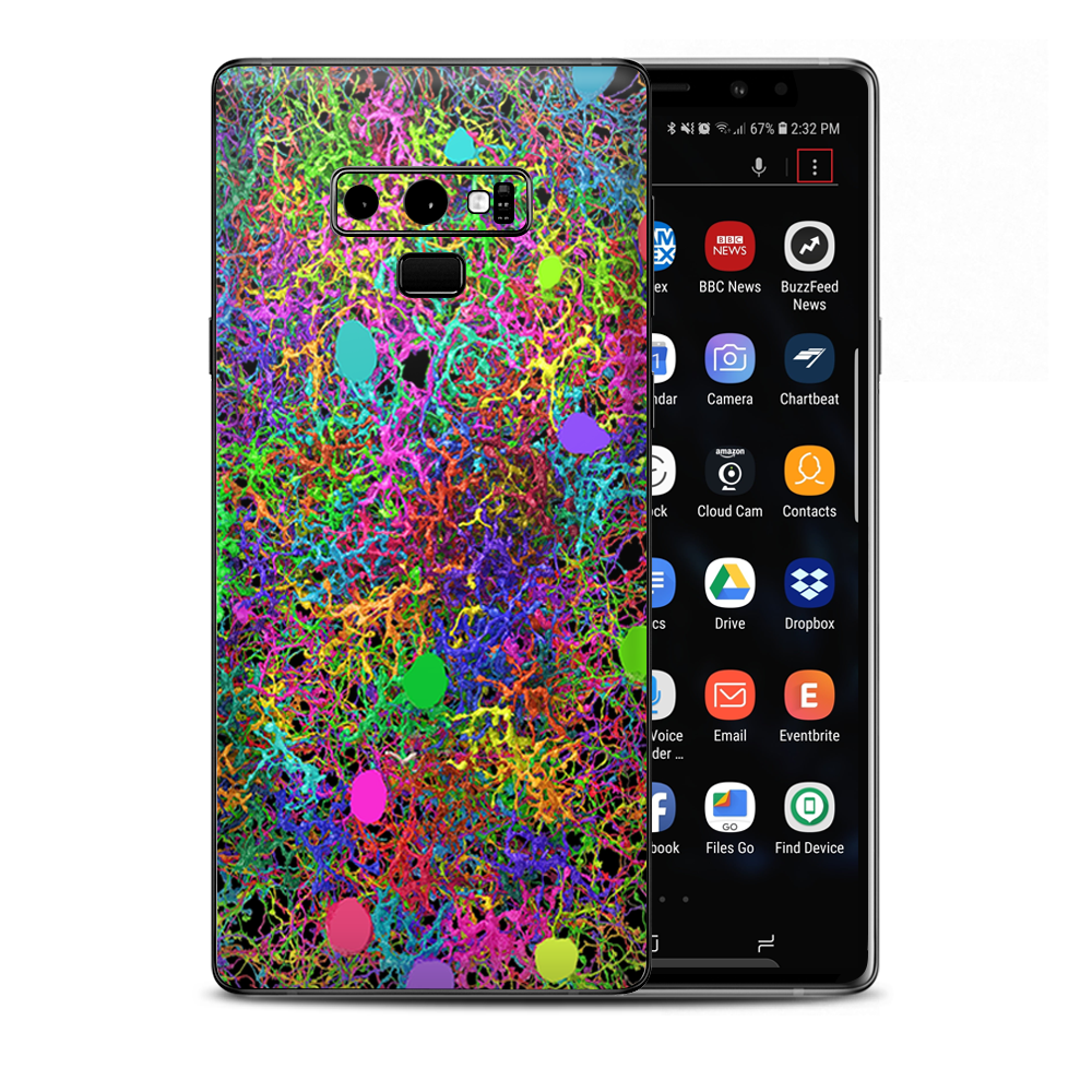 Paint Splatter Samsung Galaxy Note 9 Skin