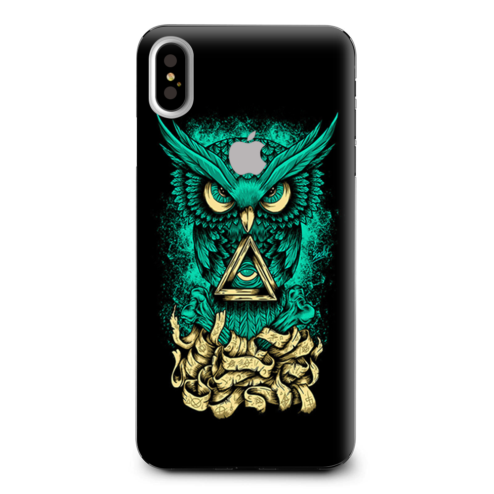 Awesome Owl Evil Apple iPhone XS Max Skin