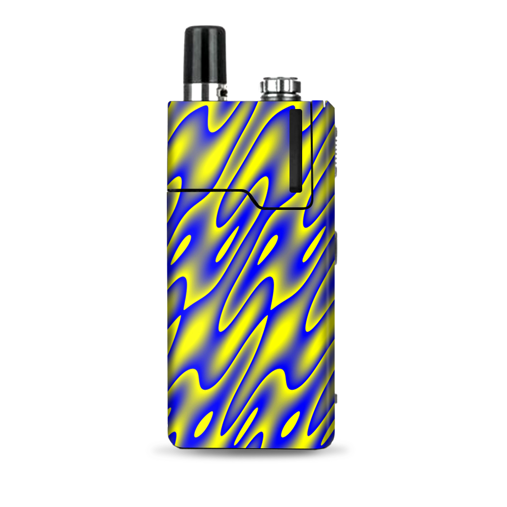  Neon Blue Yellow Trippy Lost Orion Q Skin