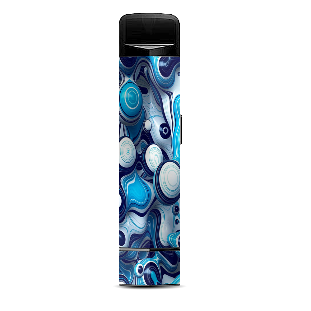  Mixed Blue Bubbles Glass Suorin Edge Pod System Skin