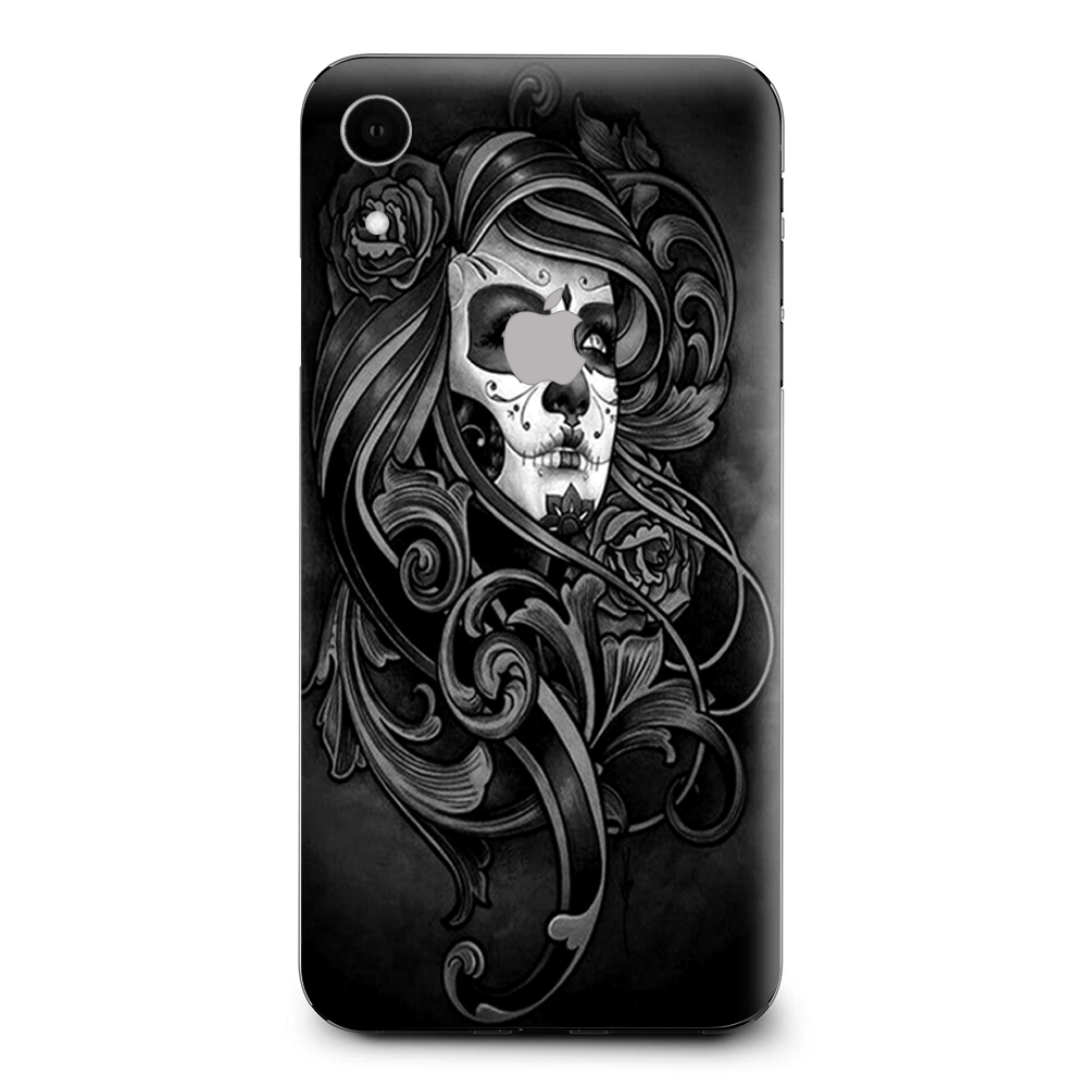 Sugar Skull Girl Apple iPhone XR Skin