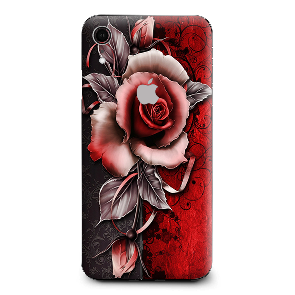 Beautful Rose Design Apple iPhone XR Skin