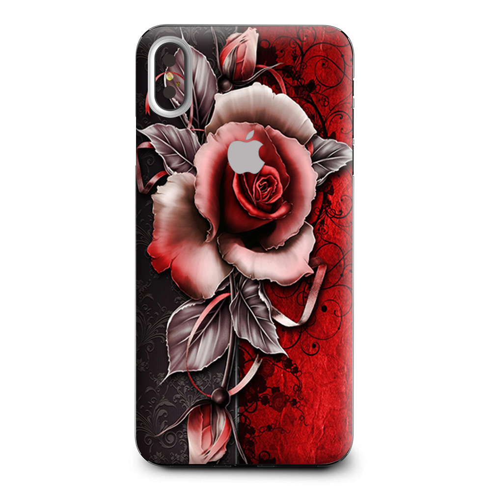 Beautful Rose Design Apple iPhone XS Max Skin