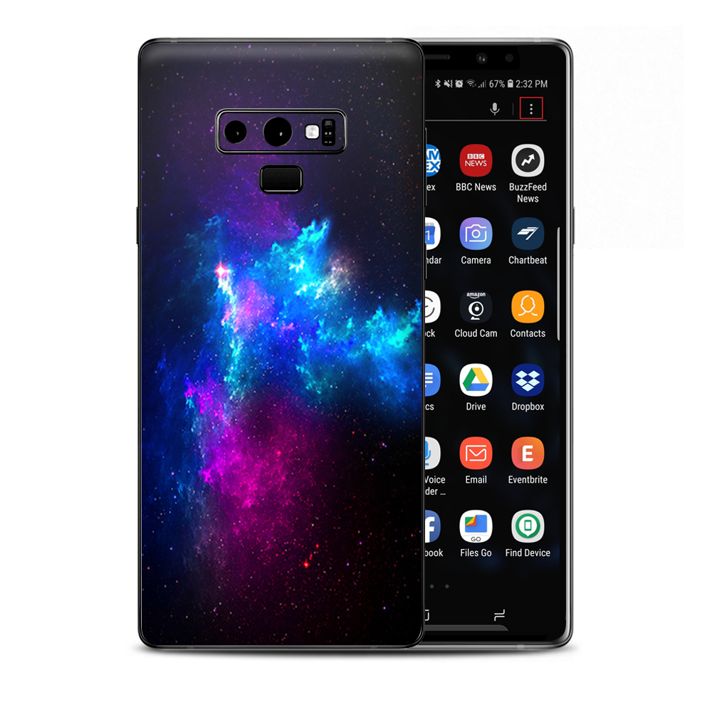 Galaxy Space Gasses Samsung Galaxy Note 9 Skin