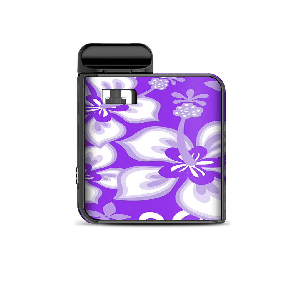  Hibiscus Hawaiian Flowers  Purple Smok Mico Kit Skin