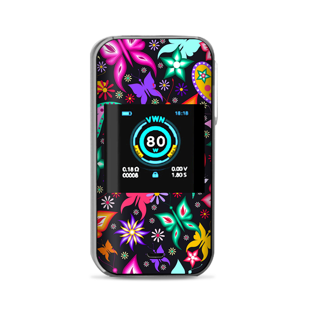  Floral Butterflies Vaporesso Luxe Nano Kit Skin