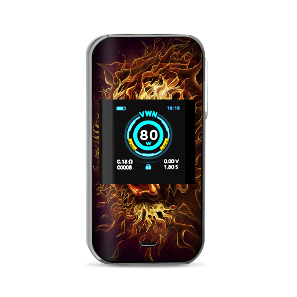  Tiger On Fire Vaporesso Luxe Nano Kit Skin